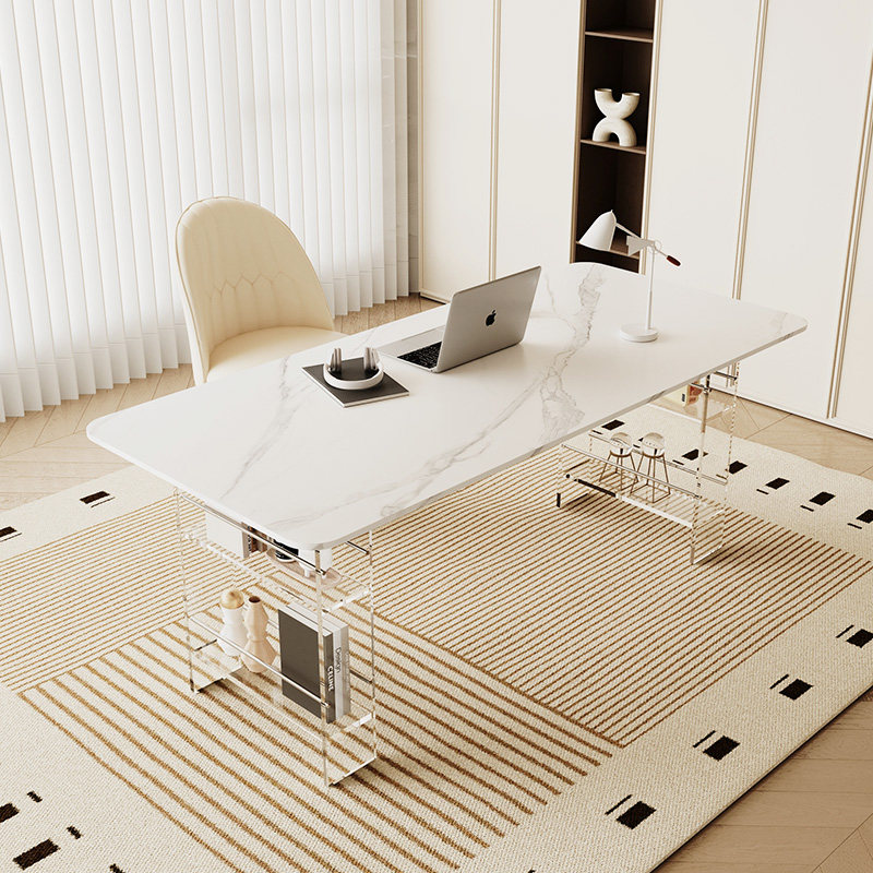 Office Furniture - 북유럽 고급 소결석 책상 현대적인 디자인