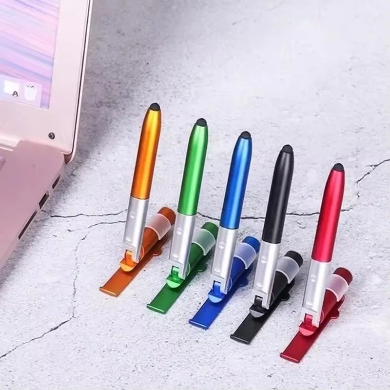 4 in 1 다기능 볼펜 LED 라이트 접이식 휴대폰  - School Supplies 리뷰 및 가격