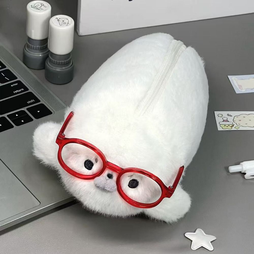 재미있는 물개 인형 필통, 고급스러운 디자인, 대용량  - Aesthetic Large Pencil Case Pouch 리뷰 및 가격