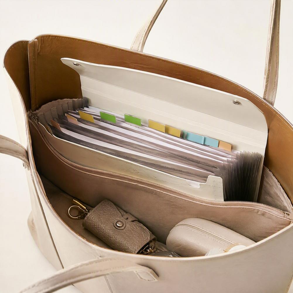 확장형 파일 폴더 13포켓 휴대용 아코디언 문서 홀더  - Expandable Accordion File Folder 13 Pockets 리뷰 및 가격