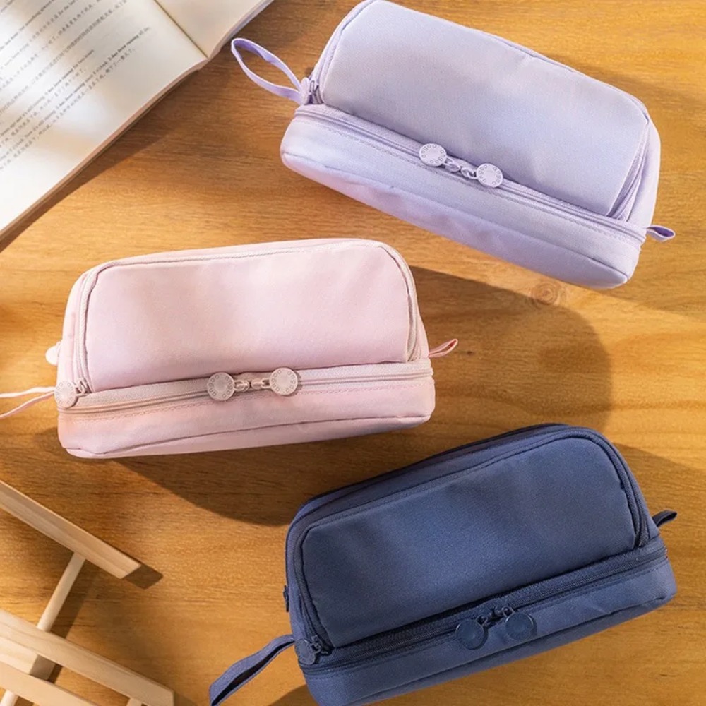 귀여운 필통, 예쁜 연필 파우치, 대용량 학교 가방,  - Aesthetic Large Pencil Case Pouch 리뷰 및 가격