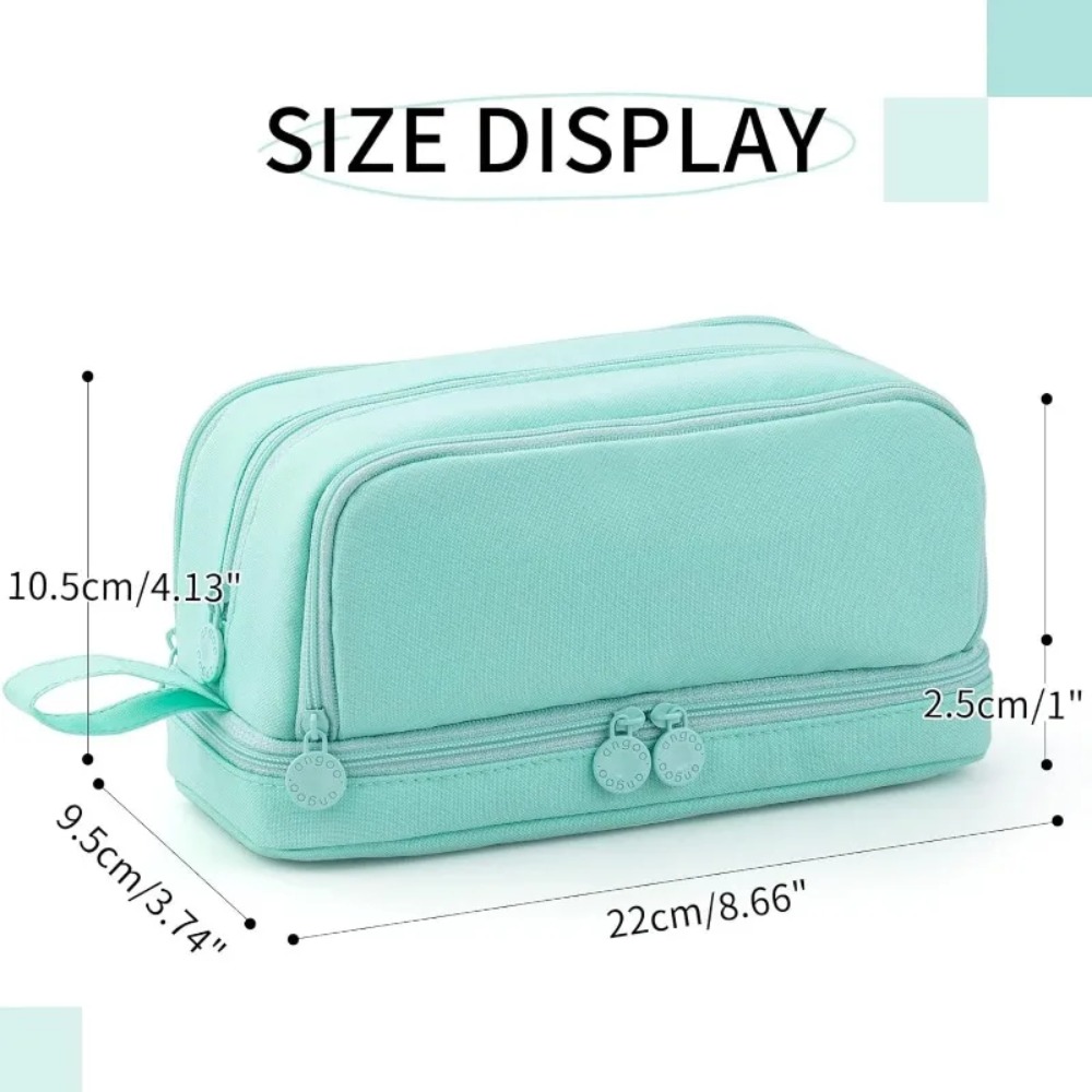 귀여운 필통, 예쁜 연필 파우치, 대용량 학교 가방,  - Aesthetic Large Pencil Case Pouch 리뷰 및 가격