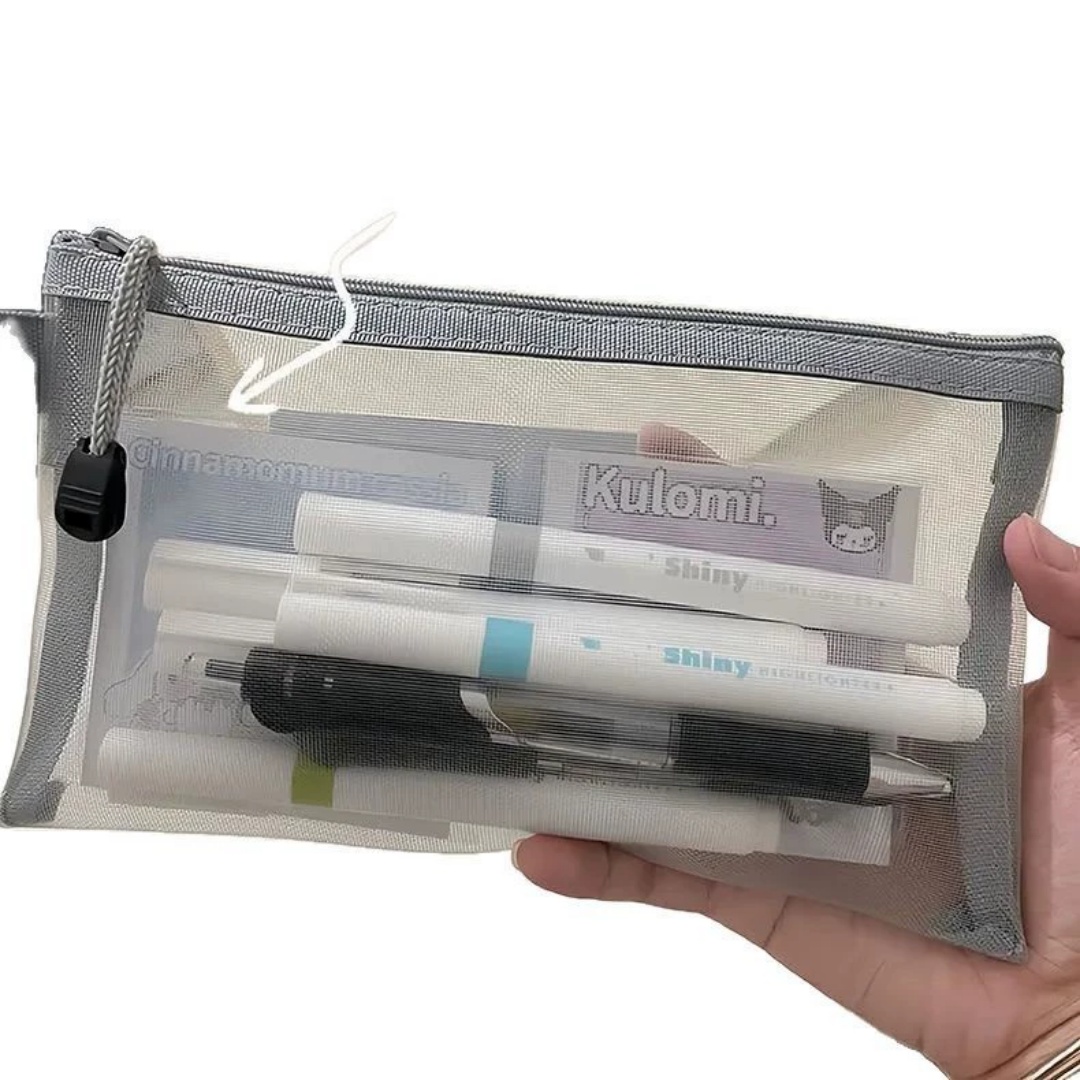 나일론 연필 보관 주머니 경량 투명 메쉬 연필 케이스  - Clear Mesh Pencil Pouch For Exam 리뷰 및 가격
