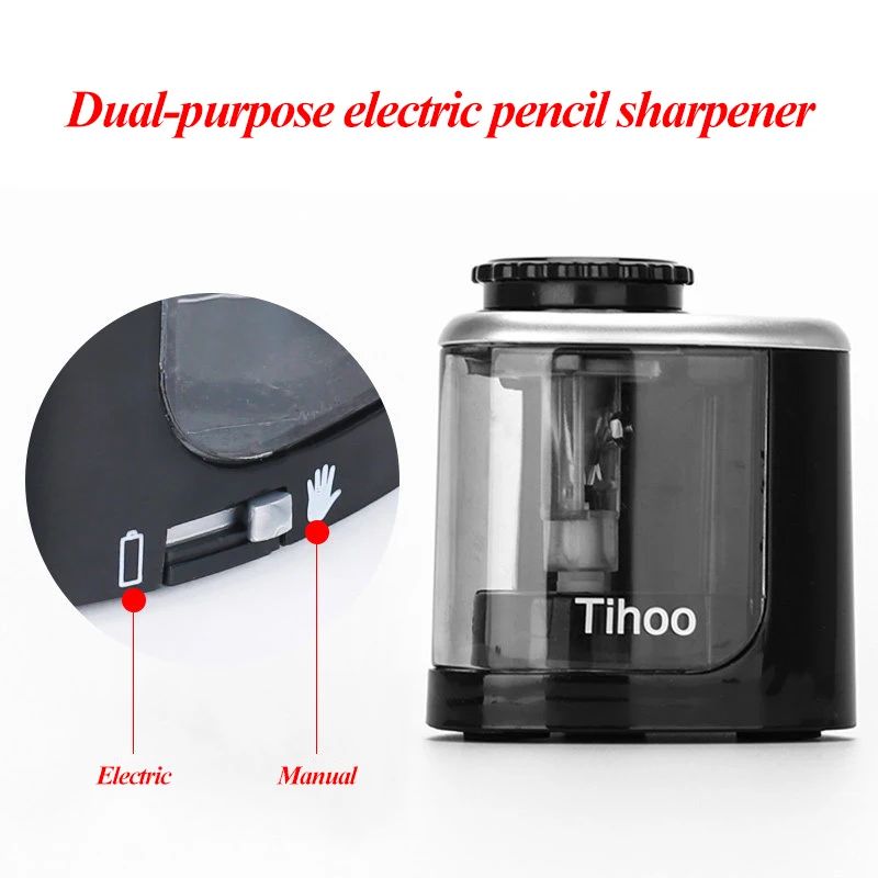 전동 연필깎이, 자동 작동, 배터리 작동 방식, 2호  - Electric Pencil Sharpener Usb 리뷰 및 가격