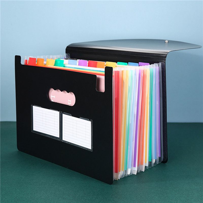 고급형 3X 13칸 확장형 파일 폴더, A4 사이즈,  - Expandable Accordion File Folder 13 Pockets 리뷰 및 가격