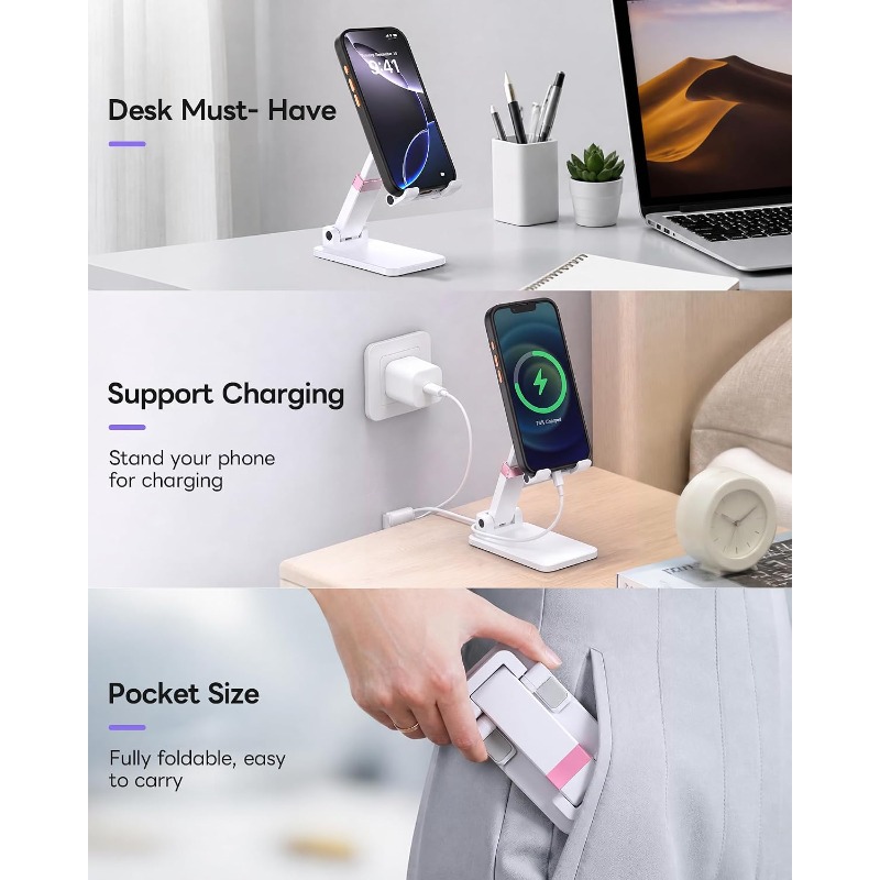 아이폰용 귀여운 휴대폰 거치대, 책상이나 사무실에서 사 - Desk Accessories 리뷰 및 가격