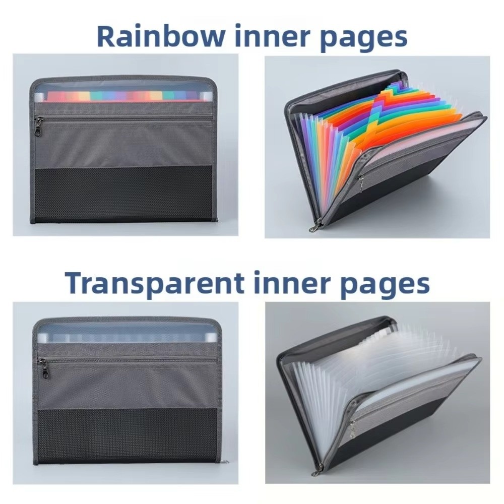13칸 확장형 파일 폴더, 13겹의 무지개색 문서 보관 - Expandable Accordion File Folder 13 Pockets 리뷰 및 가격