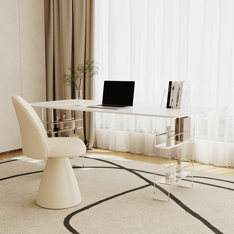 북유럽 고급 소결석 책상 현대적인 디자인 발코니 플로팅 - Office Furniture 리뷰 및 가격