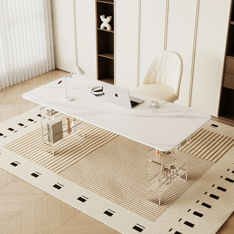 북유럽 고급 소결석 책상 현대적인 디자인 발코니 플로팅 - Office Furniture 리뷰 및 가격