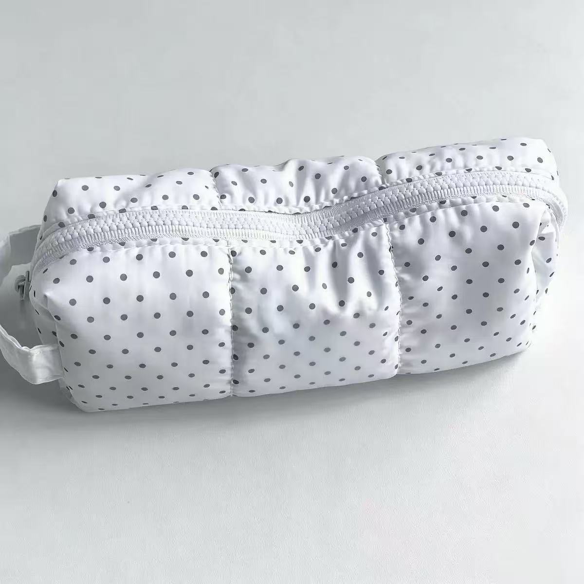 폴카 도트 핸드헬드 연필 가방 대용량 미적 학생 문구  - Aesthetic Large Pencil Case Pouch 리뷰 및 가격