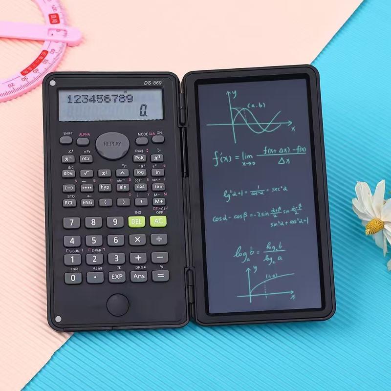 접이식 LCD 필기 태블릿과 다양한 계산 기능을 갖춘  - Scientific Calculator For Secondary School 리뷰 및 가격